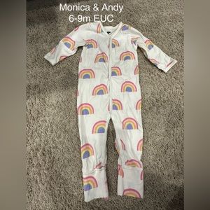 Monica + Andy 6-9m one the go one piece. Excellent condition